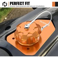 For KTM 690 SMCR 690 SMC/R Fuel Filler Neck Cover Motorcycle Rear Tank Cap for KTM 690 Enduro/R 2019 2020 2021 2022 2023 2024