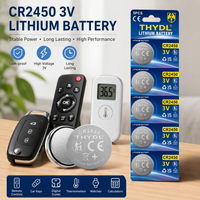 5-20PCS CR2450 3V Lithium Batteries DL2450 BR2450 LM2450 KCR2450 5029LC For Remote Control Watch Toys LED Light Button Coin Cell