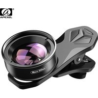APEXEL Camera Phone Lens 100mm Macro Mobile Lens 4K HD Macro Camcorder Lenses+CPL+Star Filter for iPhone Samsung all Smartphone