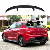 For Suzuki SWIFT Sport ZC33S 2018-2024 ABS Material Car Rear Trunk Roof Wings Spoiler Body Kit Accessories