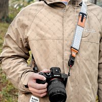 Quick Release Camera Shoulder Strap for Sony Canon Nikon Fuji DSLR Mirrorless - Compatible with PD System, Adjustable & Comforta