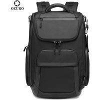 OZUKO 46x17x30 Cabin Mochila Large Capacity Waterproof Backpacks 15.6 Laptop Backpack Travel Business Male Bag USB Fashion