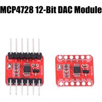 MCP4728 12-Bit DAC Module 4-Channel Interface Programmable Voltage Reference With EEPROM Storage For Electronics Projects