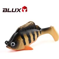 BLUX SLEEPER SHAD Gill Bottom Fishing Lure 8cm 19g Lead Head Hidden Hook Soft Bait Swimbaits Fish Jig Paddle Tail Pike Bass Gear