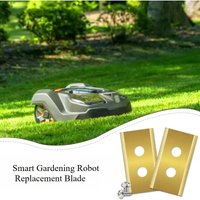 For Worx Lawn Mower Blades Single/double Hole Options ,Stainless Steel Lawn Mower Knife, Robot Lawn Mower Blade, Suitable