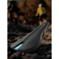AliExpress 2025 RYET 3D Printed Carbon Saddle 175g 7x9mm Carbon Rails 143/155mm for MTB Gravel Road Racing and Comfort Cycling Accessories