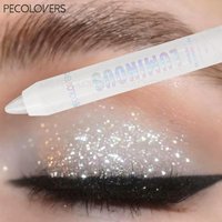 1PC Shimmer Highlighter Eyeshadow Stick- parkling Glitter Makeup Marker, White Face & Body Contouring Highlighter