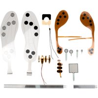 Multi-region intelligent plantar pressure distribution FSR insole wear-resistant waterproof film pressure sensor