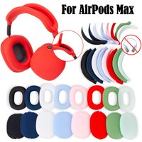 4 in 1 Replacement Silicone Ear Pads Cushion Cover For AirPods Max Headphone Headsets EarPads Earmuff Protective Case Sleeve