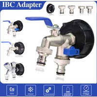 IBC Tank Adapter S60x16mm Coarse Thread Faucet Tank 1000 Liters Accessories Garden Hose Connecter Watering Cistern Valve Tap