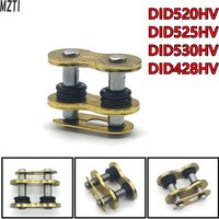 Motorcycle Golden Oil Seal Chain Buckle Chain Buckle 428 520 525 530 Chain Joint Chain Lock