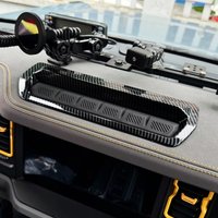 Dla Ford Bronco 2024 2025 Samochodowa regulacja mechanizmu różnicowego Przełącznik Panel Ramka Wykończenie ABS Włókno węglowe Akcesoria wewnętrzne