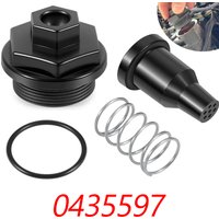 TM 0435597 Thermostat and Cover Kit for Johnson Evinrude Outboard 90HP & 115HP V4, 150HP & 175HP V6 Engines, Replaces #435597