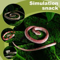 Realistic Simulation Snake Toy Set 70cm Soft TPR Fake Snake Model Including Python Cobra Viper Lifelike Pattern Prank Prop