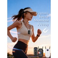 AliExpress NONE Mini Magnetic Thumb Action Cam 120° Wide Angle Smart Anti Shake For Bike Vlog Motorcycle Daily School Recording And Cycling