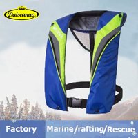 CE Certification Fishing Life Vest with Pocket Manual Auto Inflated Life Jacket 100N 150N PFD Adult Rafting Boating Accessories