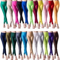 Leggings moulants à haute élasticité, pantalon crayon, grande taille, pantalon de Yoga brillant pour femmes, Legging serré Sexy respectueux de la peau