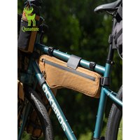 AliExpress Qunature Bicycle Bag Down Tube Bag Waterproof Wear-Resistant Stable Mounting Front Frame Bag for Road Mountain & Touring Bikes