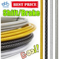 New 1M MTB Road Bike Bicycle Brake Derailleur Cable Weaving Line Pipe Housing Tube Variable Speed Shifting Brake Wire housing