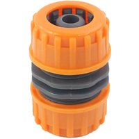 8pc Double Hose Connector for 12 Garden Hoses ABS Repair Joint for Hose Extension Used in Garden and Car Washing