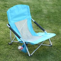 Outdoor Leisure Lounge Chair Sunbathing Beach Lounge Chair Portable Folding Chair For Camping High-Back Fishing Chair For Travel