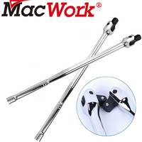 MacWork 3/8 inch Drive Heavy Duty Breaker Bar Use for Stubborn Nuts and Bolts 250MM Length