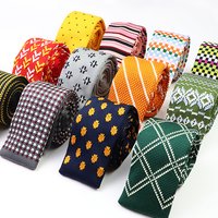 Klassische Strickkrawatten für Männer, lässige Anzüge, Krawatte mit karierten Punkten, Freizeit, warme Herrenkrawatten für geschäftliche Hochzeiten, 6 cm breite Herrenkrawatten