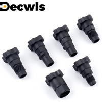 New Spray Gun Connector PPS Adapter - Compatible with Various Size, Ultra Fiber Material, Ideal for Disposable Measuring Cup