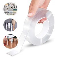 1M/2M/3M/5M Transparentes doppelseitiges Nano-Klebeband, stark haftend, abnehmbar, waschbar, Nano-Klebeband, Zwei-Seiten-Klebeband