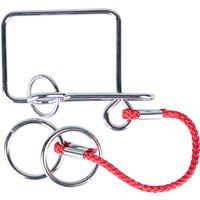 Classic Intelligence Metal Wire Rope Puzzle Brain Teasers Game for Adults Kids