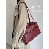 CGCBAG Vintage Designer Luxury Women Tote Bag Casual Lage Capacity Female Shoulder Bag High Quality PU Leather Ladies Handbags