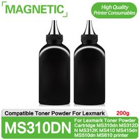 Compatible For Lexmark Toner Powder Cartridge MS310dn MS312DN MS312K MS410 MS415dn MS510dn MS610 MS317 MS417 printer