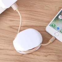 Automatic Data Cable Management Box Automatic Retraction Self-Winding System for Sorts Earphone Data Charging Cables