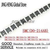 10PCS TVS Diode SMCJ24A SMCJ26A SMCJ28A SMCJ30A SMCJ33A SMCJ36A SMCJ40A GEZ BEZ GFE BFE GFG BFG GFK BFK GFM BFM GFP BFP GFR BFR