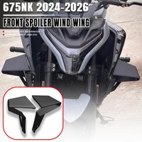 For CFMOTO 675NK 2024-2026 Front Spoiler Lower Spoiler Flank 675 NK 2024 2025 2026 Side Wing Side Spoiler FRONTAL SPOILERS