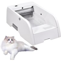 Bac à litière automatique pour chat, nettoyage électrique automatique, bac à litière à ouverture supérieure, contrôle par application, toilette pour animaux de compagnie, grande capacité, compatible