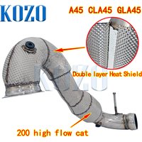 DOWNPIPE CATA SPORT 200 CELL for AMG W176 A45 C117 CLA45 X156 GLA45 13-18 2.0T