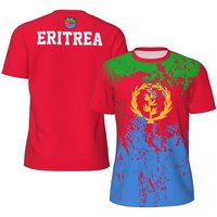Exclusive design Eritrea Flag Grain 3D Printed Men For Running Bike Soccer Tennis Fitness Sports tshirt Mesh Fans Short T-shirt