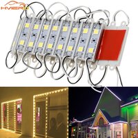 20Pcs 5054 2LED Modules Mini Led DC 12V Waterproof Backlight For Advertisement Edge Design White Warm Atmospheres TV Advertising