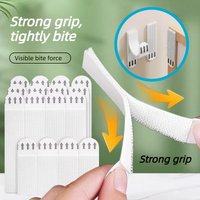 Heavy Duty Non Perforated Hanging Picture Strip - Easy to Use Non Trace Frame Adhesive Buckle Accessories wall hooks