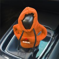 Hoodie Car Gear Shift Lever Cover Creative Sweatshirt Handle Covers For Suzuki Swift SX4 Ignis Jimny Grand Vitara Accessories