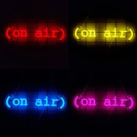 Multi-Color On Air Neon Sign For Wall Decor,Led Light Up Sign For Bedroom,Live Room,Recording Studio,Game Room,Gift,Man Cave