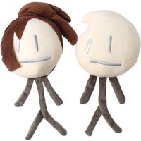 1pc Bfdi Plushie Toy Battle for Dream Island Plush Doll Soft Stuffed Animal Cartoon Plant Soft Doll Leafy Firey Coiny Kids Gifts