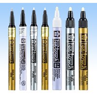 SAKURA PEN TOUCH Paint Marker 2.0mm White/Gold/Silver/Black for Coloring Highlighting Waterproof Fade-Resistant Signature Pen