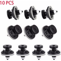 10x Interior Door Fasteners Trim Panel Card Clips For VW Volkswagen Touran Tiguan Golf Passat Polo Car Plastic Rivets Fasteners