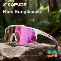 AliExpress kapvoe Kapvoe Kids Hiking Eyewear Cycling Sunglasses Aged 8-15 Baseball Running Children Glasses UV400 Sports Riding Bicycle Glasses