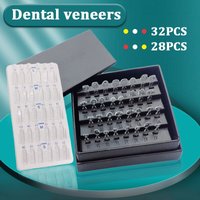Dental Mould for Composite Resin Veneers Light Cure Filling Anterior Front Teeth Mould Teeth Whitening Tools