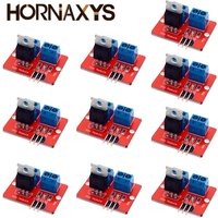 10pcs IRF520 MOS Driver Module PWM Dimmer 0-24V Top Mosfet Button IRF 520 For Arduino MCU ARM Raspberry pi