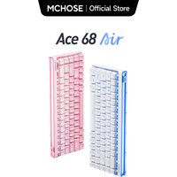 MCHOSE ACE 68 Air Magnetic Switch Gaming Keyboard Hall Effect Rapid Trigger Programmable RGB 8K Hz DKS/MT/TGL/RS/SOCD Keyboard