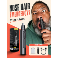 Upgrade 2.0, Rechargeable electric nose hair trimmer Nose hair razor Ear hair trimmer Spot hair trimmer Spot shaving